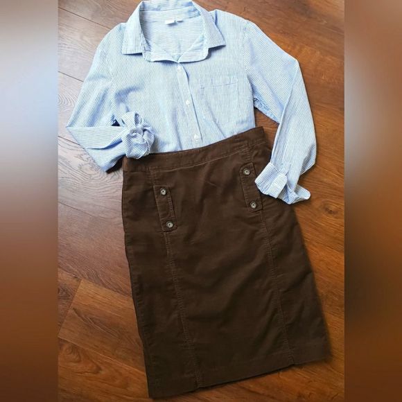 Banana Republic Dresses & Skirts - Banana Republic Corduroy Pencil Skirt Lined Corduroy Skirt